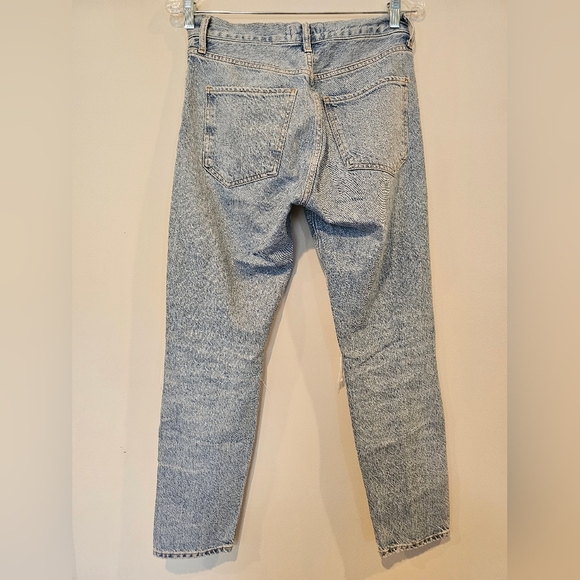 Agolde •Size 25• Jamie 100% Cotton Jeans Distressed •26.5 Inseam• - Picture 4 of 9